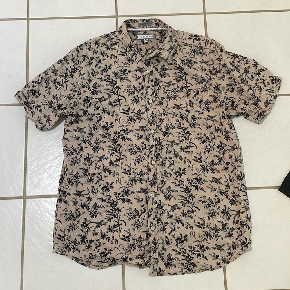 Button down collared shirt